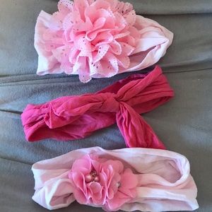 Lot of 3 baby bling headbands!